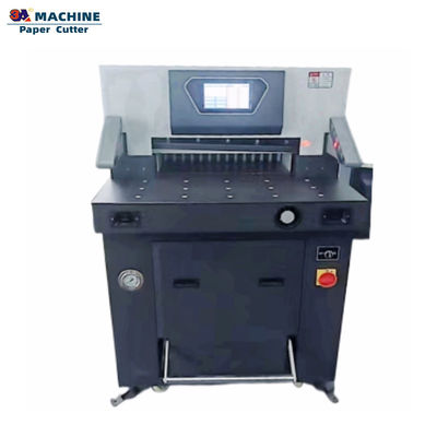 3A Coupeuse de papier électrique avec système hydraulique et dimensions 128cm * 95cmm * 136cm