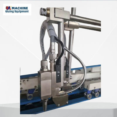 Gluer pour boîtes de rangement combiné Autres pour 3A-CQ-3 6 canaux 3 pistolets Petite machine de fabrication de boîtes