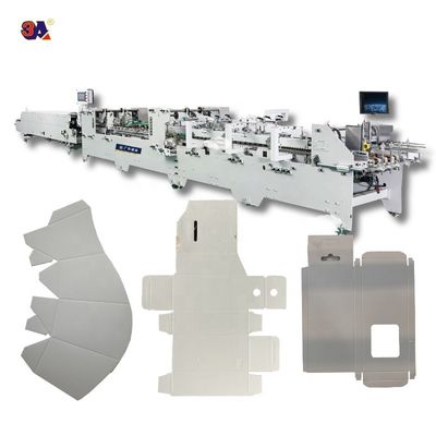 Machine à coller des dossiers semi-automatiques pour les boîtes de carton