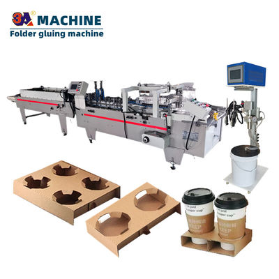 Machine à coller les dossiers des manchons des tasses de café Convient pour les petits cartons ou le papier ondulé 1.5