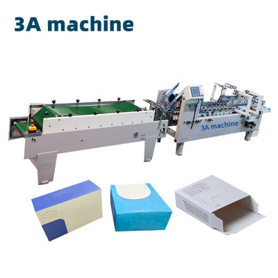 3ACQ 580D Machine à boîte à colle Machine à dossier mobile Facile à installer Petite taille