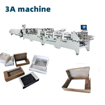 Polyvalent CQT-850 Automatique 4 6 Colonne Gluer pour la fabrication de boîtes à déjeuner en papier