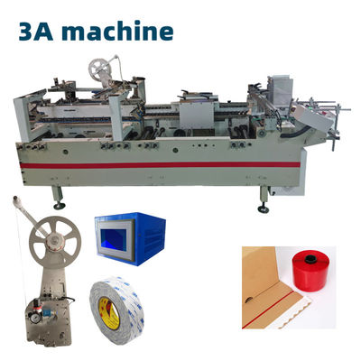 Machine de boîte en carton CQT-DSA2 sans effort et pratique pour un collage facile à double face