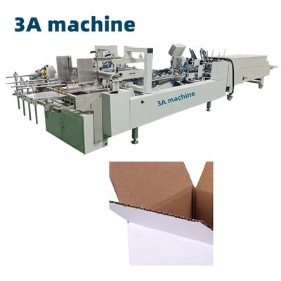 Pneumatique entraîné CQT-1300WK-2 carton de papier ondulé Gluer de dossier pour un fonctionnement facile