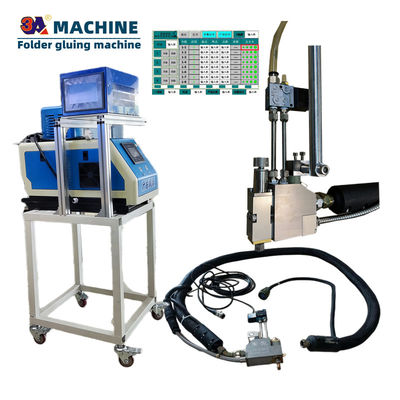 Matériau d'emballage en bois Applicateur de colle à fusion chaude pour machine à coller contrôlée par programme
