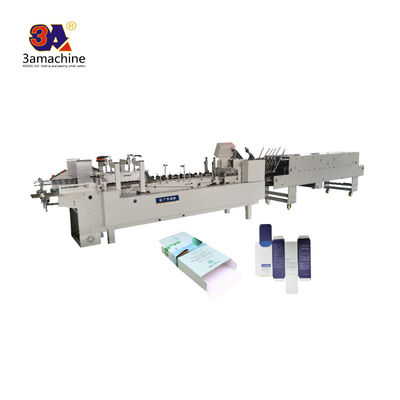 Machine automatique de collage de dossiers pour la formation de petites boîtes facile à utiliser