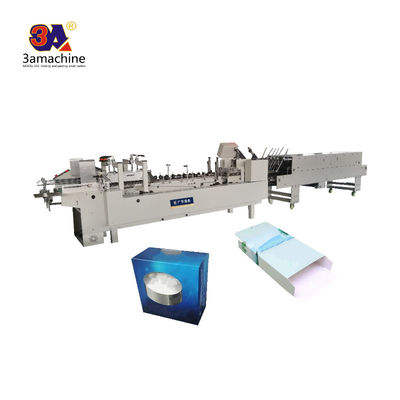 Machine automatique de collage de dossiers pour la formation de petites boîtes facile à utiliser
