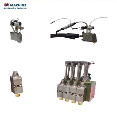 Système de distribution d'adhésifs à fusion chaude à double colle pour les applications de machines et de matériel