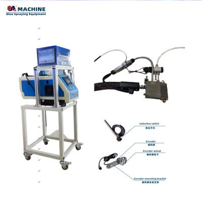 Système de distribution d'adhésifs à fusion chaude à double colle pour les applications de machines et de matériel