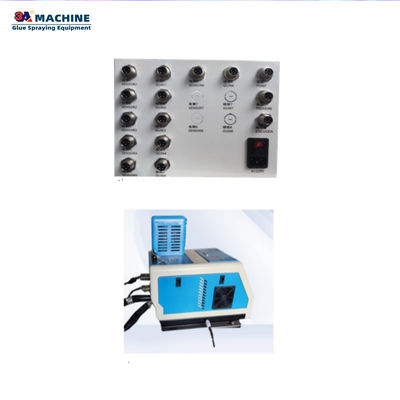 Système de distribution d'adhésifs à fusion chaude à double colle pour les applications de machines et de matériel