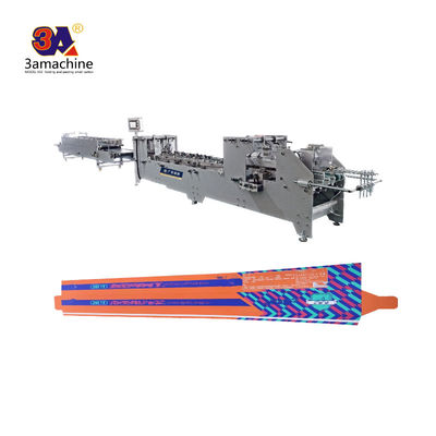 Longue boîte de lampe Gluer automatique à dossiers avec 12*0,9*1,3m Taille et fonctionnement facile