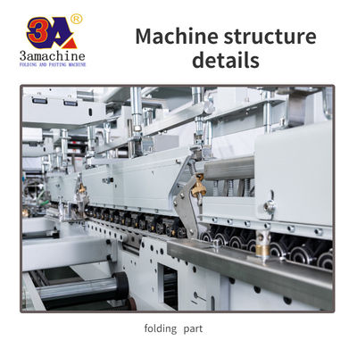 3500 kg Machine à plier du papier pour la production de boîtes en carton