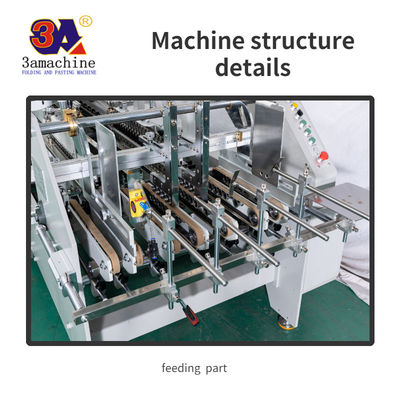 Machine à coller des dossiers semi-automatique avec fonctions de collage et de pliage informatisées