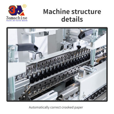 Machine à coller des dossiers semi-automatique avec fonctions de collage et de pliage informatisées