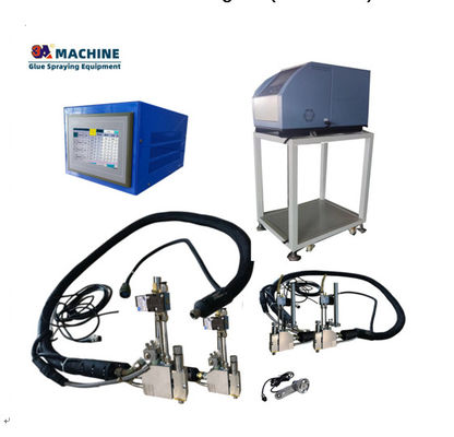 Pompes 10L 3A10L-4 Système de distribution d'adhésif à fusion chaude pour machine à coller de 95 kg et 4 canons