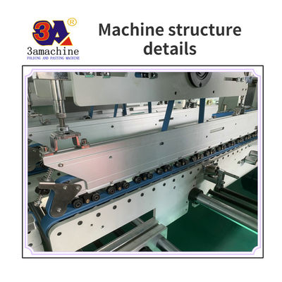 Machine de collage de carton 3A contrôlée par PLC pour la production automatique de boîtes