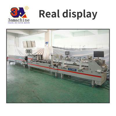 Machine à coller les dossiers avec 750 mm de taille maximale de la boîte élargie et 0-250 m/min Capacité