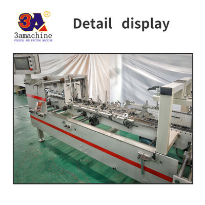 Machine à coller les dossiers avec 750 mm de taille maximale de la boîte élargie et 0-250 m/min Capacité