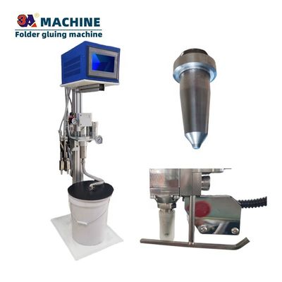 220V 3a diffuseur de colle application de colle sac en papier pliant machine de colleuse pistolet à colle buse