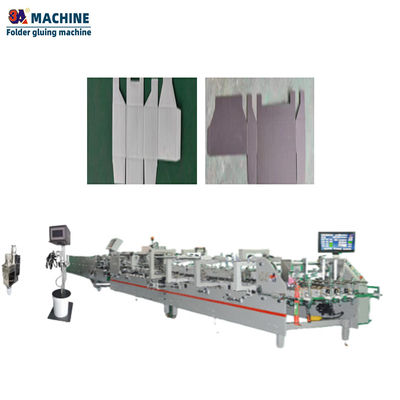 Machine à coller à base de colle à boîte pliante automatique électrique durable