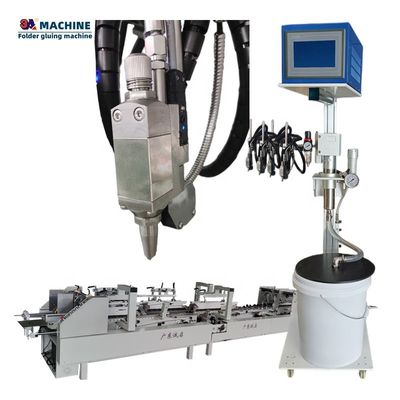 Machine de colle automatique 3ACQ4 à 6 canaux et 4 pistolets à colle froide