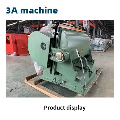 Largeur maximale utilisable 1200 mm CQT Machines de découpe à la matrice semi-automatiques pour le pliage du papier
