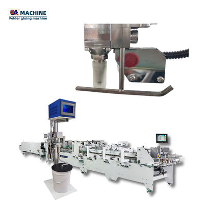 Machine de colle automatique 3ACQ4 à 6 canaux et 4 pistolets à colle froide