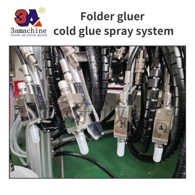 Facile à utiliser Système d'application de colle chimique à froid pour la machine à coller du papier