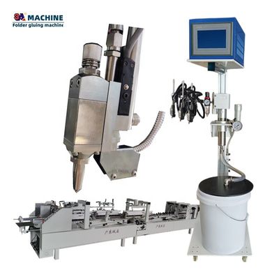 3ACQ3 6 canaux 3 pistolets Machine à colle en carton