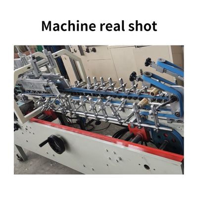 Machine à plier et coller des boîtes avec boîte dépliée à 380 V de tension Largeur 120 mm-500 mm