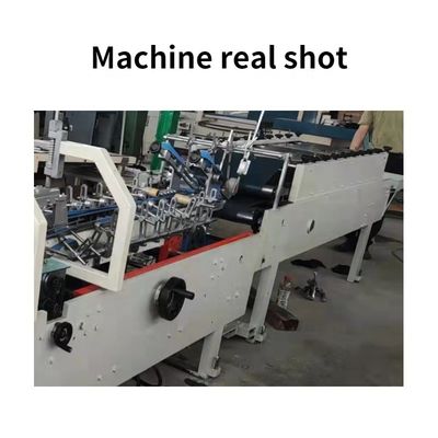 Machine à plier et coller des boîtes avec boîte dépliée à 380 V de tension Largeur 120 mm-500 mm