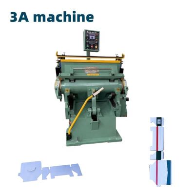 Machines de découpe à la matrice semi-automatique de cartes en PVC CQT750 à tension 380V
