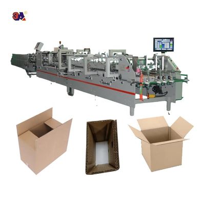 Machine automatique de collage de carton pour cartons ondulés