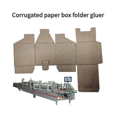 Machine automatique de collage de carton pour cartons ondulés