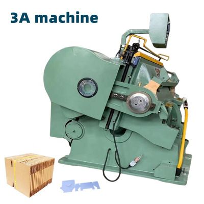 Coupeuse à matrices de carton de meulage en PVC avec des performances de sécurité élevées et une puissance de moteur de 4 kW