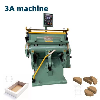 Machine de découpe sous pression CQT750 pour le creusement et le pliage du papier adhésif Longueur tangente ≤ 15 m