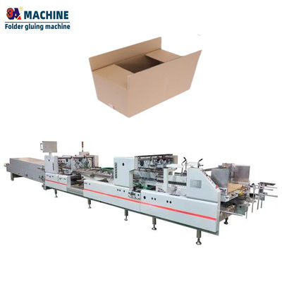 CQT1500 Carton ondulé à coulisse collante collage latéral pour la vitesse de pliage et de collage automatique