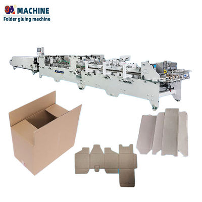CQT1500 Carton ondulé à coulisse collante collage latéral pour la vitesse de pliage et de collage automatique