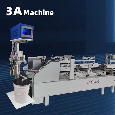 CQT900YG-2 Machine de collage de boîtes à verrouillage en bas pré-pliée pré-pliée pour boîtes différentes