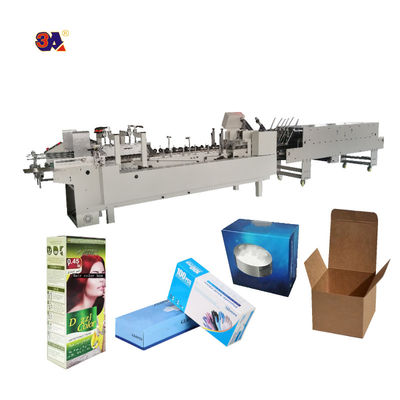 Améliorez votre processus d'emballage avec la machine de fabrication de boîtes de cosmétiques pré-pliées CQT-800