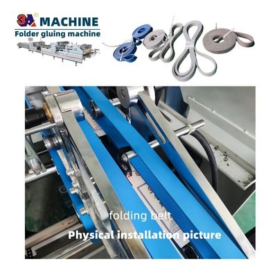 Équipement d'impression et d'emballage Machine à coller des boîtes de carton