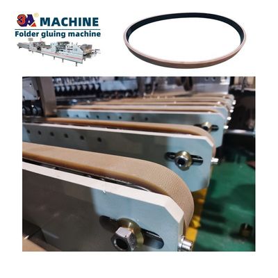 Ceinture d'alimentation de colle pour boîtes de rangement automatique