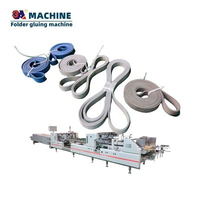 Ceinture d'alimentation de colle pour boîtes de rangement automatique