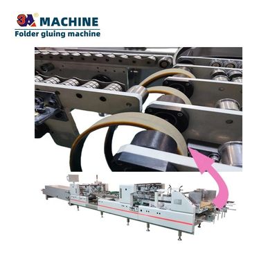 Ceinture d'alimentation de colle pour boîtes de rangement automatique
