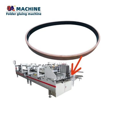 Ceinture d'alimentation de colle pour boîtes de rangement automatique