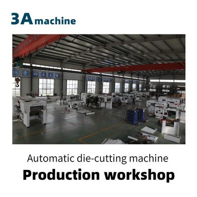 Vidéo d'inspection en sortie CQT-1060 Machine automatique de découpage et de découpe à la matrice