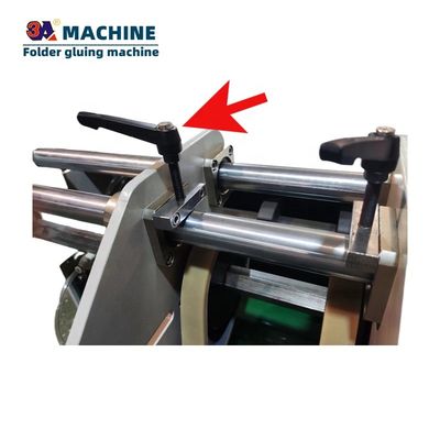 Collage automatique de carton pliable pour les matériaux d'emballage en papier et carton
