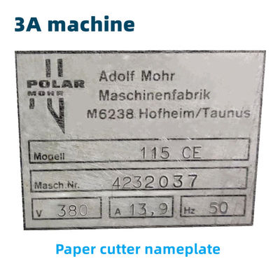 50 kg de lame de coupe Wohlenberg pour la machine de découpe de papier POLAR 115