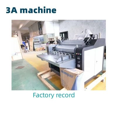 Machine de laminage semi-automatique de carton pour la lamination du papier de 150g 150g 500g 500g