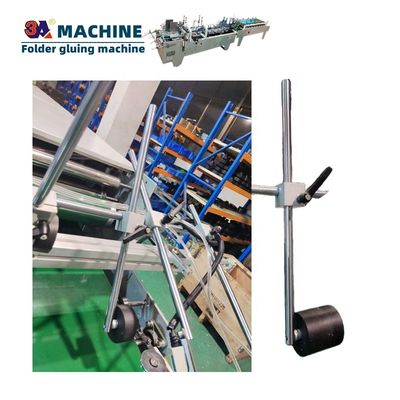 Machine à coller boîtes à entraînement électrique Roue pour boîtes de pressage dossier de colleur ceinture pliante